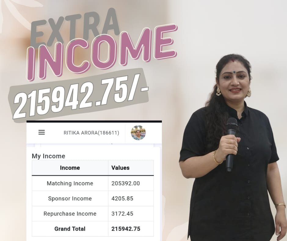network marketing income proof ritika arora